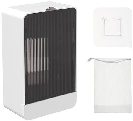 1 jabonera de pared jabonero, 1 rejilla de espuma, tapa superior de jabón, jabonera sin perforaciones, estante de almacenamiento en el baño