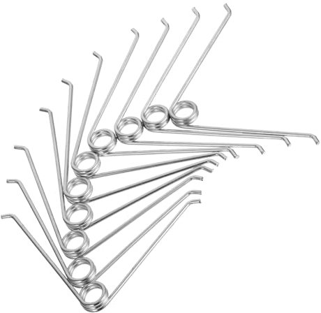 ORFOFE 10stücke Ersatzfedern Für Gartenscheren Made of Rostfreiem Stahl Dicker Und Stabiler Für Handscheren Und Gartenscheren Mit Guter Flexibilität Installieren Langlebig Und Vielseitig