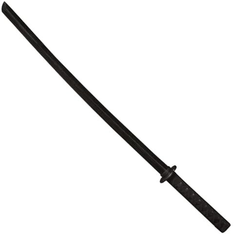 Holz Katana Schwert, Bokken Kendo-Schwertkampf-Training, Samurai Schwert, Rollenspiel Cosplay Iaido-Bokken (Schwarz)