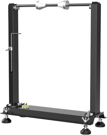 Nelyrho Motorcycle Wheel Balancer Stand – Heavy-Duty Static & Dynamic Tyre Balancing Tool for Sport & Dirt Bikes – Precision Wheel Alignment for Garage or Workshop Use