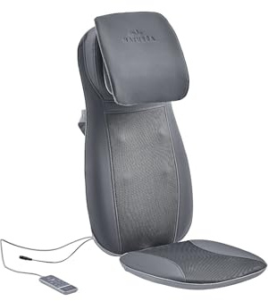 Vente-unique-Massagesitzauflage - Kunstleder - Schwarz - APASIA