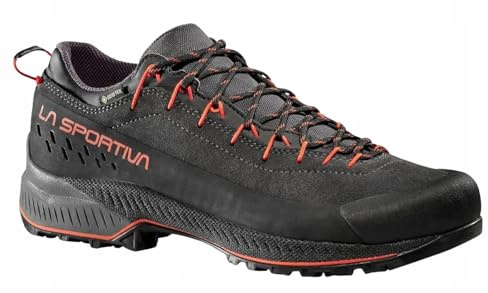 LA SPORTIVA TX4 Evo GTX Scarpe Avvicinamento Uomo Impermeabili Pelle Vibram MegaGrip Approach Trekking Arrampicata Outdoor Numero di Scarpe EU 44
