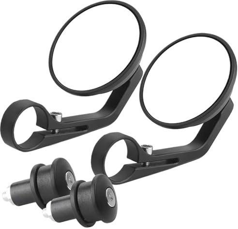 Accessori Moto Specchietto Retrovisore Laterale Per Motocicletta Scooter Estremità Manubrio Da 7/8 Specchietti Retrovisori Per Manubrio Per Kawasaki Ala Laterale Retrovisore Specchietto Retromarcia