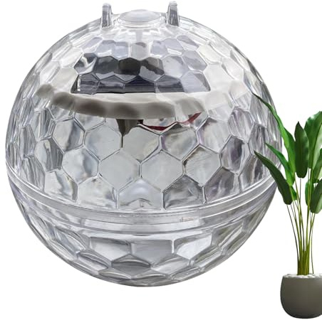 Luce Galleggiante Per Laghetto - Forma Sferica A LED Impermeabile, Lampada Notturna Con Sensore Automatico, Sfera Decorativa Per Giardino Esterno | Laghetti Per Pesci Bagno Rilassante Miglior