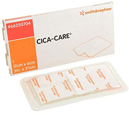 CICA CARE 6x12 cm dünne Silikongelplat.z.Narbenb. 1 St