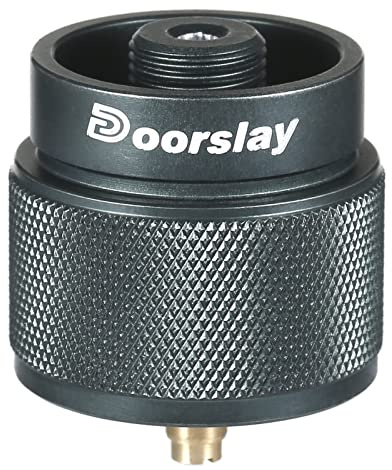 doorslay Robuster ultraleichter Campingkocher-Adapter Propan-Zylinder-Konverter für Camping, Trekking, Wandern, Grillen