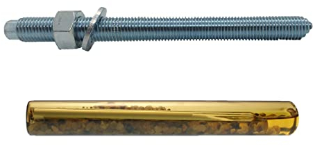 20x Remstaler VERBUNDANKER + ANKERSTANGE im SET | Stahl verzinkt/Edelstahl A4 | M8 M10 M12 M16 M20 | -HÖCHSTE QUALITÄT- direkt vom Hersteller (Verzinkter Stahl, M12x135 / 20 Stk.)