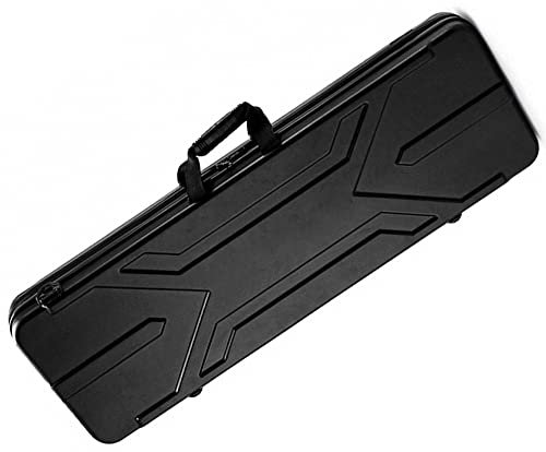 REMEK Außenbereich Taktischer Schutzkoffer Für Gewehre, 80/90/100/120 cm Hart Gewehrkoffer Langwaffen Waffenkoffer Mit Eibaumwollfutter Waffentasche Jagd Pistolen Pistolen Koffer