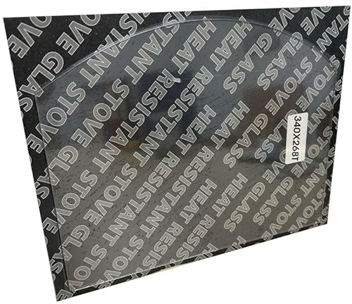 Chimsoc Replacement Stove Glass - Town and Country Little Thurlow/Runswick (340mm x 268mm Shaped)