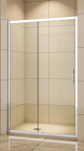 Duschkabine Duschtür Nischentür Dusche Schiebetür Drehtür Schwingtür Doppel Doppel G.70-160cm,H180/190/185/195/200cm,5/6/8mm glas