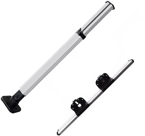 JCSRYD Wohnmobil-Zubehör, Tischführungsschiene, Drehbares, Verstellbares, Abnehmbares Bein für Wohnwagen, Wohnmobil, Wohnmobil, Ideal für Wohnmobile (Color : Silver, Size : 500mm/19.8inch)
