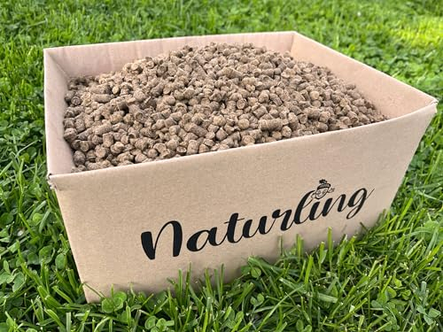 naturling Schafwollpellets Bio Dünger 4kg - organischer Langzeitdünger aus Schafwolle