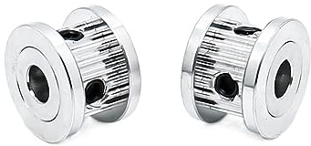 CHENSPOW 2 Stück 26 Zähne HTD Synchronriemenscheiben, Bohrung 4–12 mm Riemenscheibenrad for Riemenbreite 10/15 mm Riemenscheibe(12mm,Width15mm)