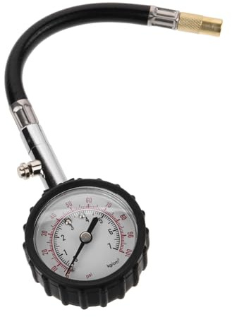 GLEAVI Manomètre Numérique De Pression Des Pneus Voiture Compact Précision, Testeur Pression Pneu 0-100 Psi Portable, Outil Automobile Sécurité Route Usage