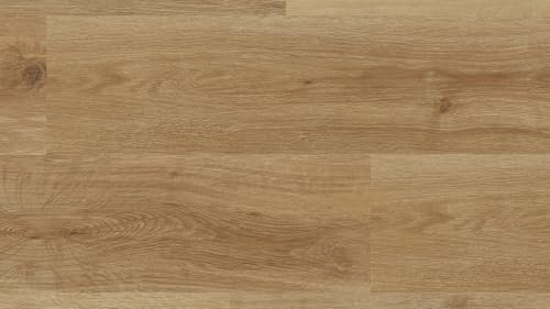 NEUPORT Eiche Klick-Vinylboden - 4mm/0.3mm - Wasserfest, langlebig, schadstofffrei, ideal für Fußbodenheizung, 2,196 m²/Paket, einfach zu verlegen