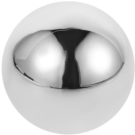 ROMISBABA Sfera in Acciaio Inox Raffreddatore Di Ghiaccio Sferico Per Whisky e Espresso Cubo Di Ghiaccio in Metallo Riutilizzabile Per Bevande Senza Diluizione