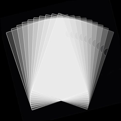 GUOKOFF A3 Klarsichthüllen aus Kunststoff, 15 PCS Aktenhüllen Typ L Din A3