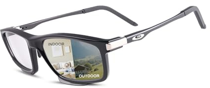 PEEPAI Photochromic Blue Light Glasses Computer Gaming Blue Light Screen Blocker Anti Glare Eye Protection Eyewear Men Women