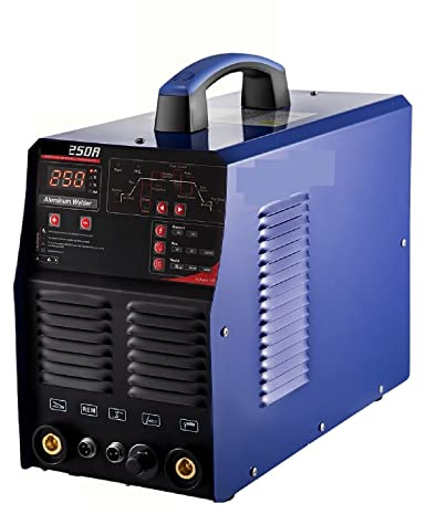 Soldador de aluminio AC/DC 200A MMA/ARC Máquina soldadura inversor combinada 3in1 con panel digital for la fabricación reparación Gran Adaptabilidad