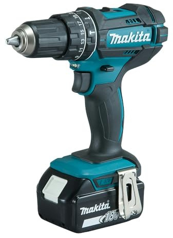 Makita DHP482RFX3 Akku-Schlagbohrschrauber 18 V / 3,0 Ah, 3 Akkus + Ladegerät in Transporttasche