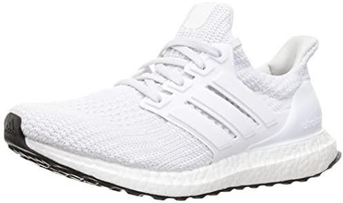 adidas Herren Ultraboost 4.0 DNA Running Shoe, Cloud White/Cloud White/Core Black, 41 1/3 EU