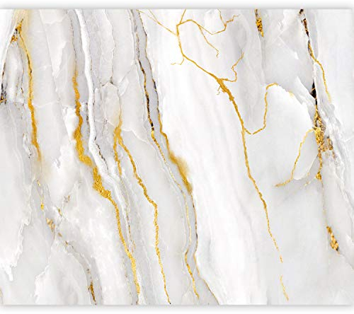 murando - Vlies Fototapete Steinwand 400x280 cm - Foto Tapete Schlafzimmer Wohnzimmer Moderne Vliestapete XXL Wandtapete Motivtapeten Bildtapete 3d Effekt Wand Dekoration - Marmoroptik f-C-0459-a-a