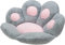 LANBAI Cuscino, cuscino per zampe di gatto, cuscino per sedia divano pigro, decorazione esterna pavimento caldo, morbido per la pelle (60 x 60 cm, grigio)