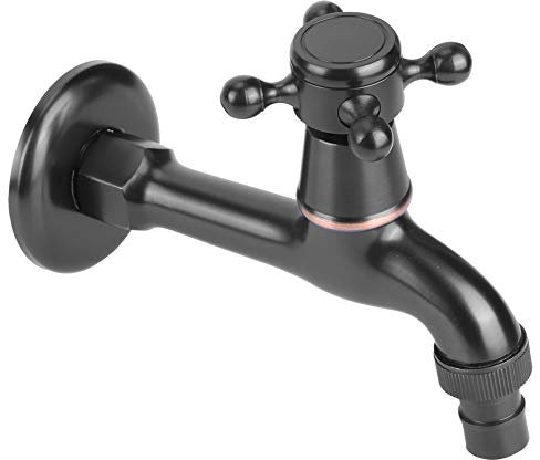 SYH&AQYE Kaltwasser Wandventil Kaltwasserhahn Wandarmatur Waschtischarmatur Wasserhahn Gäste Spültisch Waschtisch Ventil Messing ​Wasserhahn Waschmaschine Single Kaltwasserhahn Wasserhah