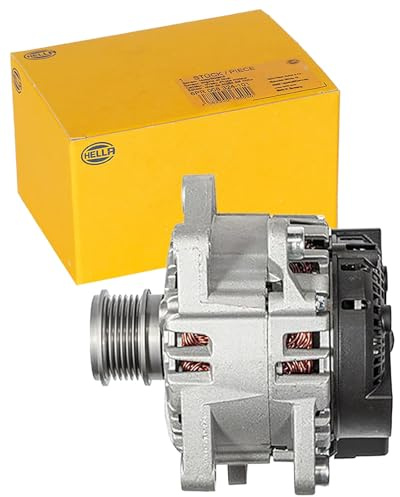 HELLA 8EL 015 637-031 Generator/Lichtmaschine - 14V - 165A | Kompatibel mit: FORD FOCUS IV, FOCUS IV Turnier, TOURNEO CUSTOM V362 Bus, TRANSIT CUSTOM V362 Bus, TRANSIT CUSTOM V362 Kasten