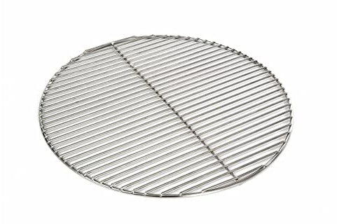 Grillrost Ø 30 cm aus Edelstahl rostfrei und elektropoliert 4mm für Grill rund, Kugelgrill, Feuerschalen Grillschalen Rundgrill