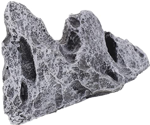 Mini Rockery Ornament Deko FüR Innenbonsai Und Miniatur Berglandschaft Lebensechter KüNstlicher Felsen FüR Tischdekoration Und Micro Landschaft Modellbau