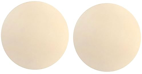 Fegtrty 2 pietre per pizza per cottura in cordierite, piastra per barbecue, grill, forno e pizza, pane, formaggio, rotonda, 30,5 cm