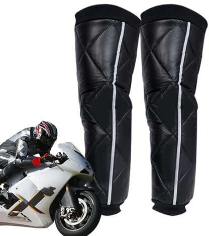 Extra lange Beinlinge für den Außenbereich, warme Beinlinge - Winddichte, warme Motorrad-Beinlinge, Knieschützer und Protektoren | Motorrad-Kniebandage-Beinwärmer für Radfahren, Schneemobilfahren, Ski