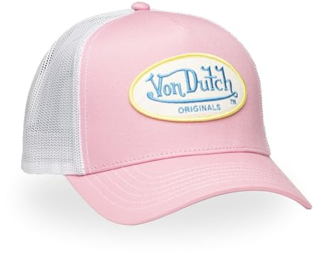 Von Dutch Trucker Cap mit Netz Original Pink