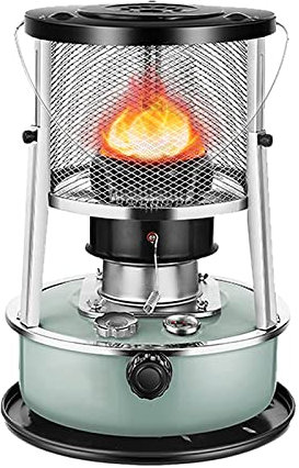 Smoke-Free Portable Kerosene Stove, 5L Efficient Kerosene Stove Heater for Indoor/Outdoor, Portable Kerosene Convection Heater Burner 9000 Btu, Non Electric, Fuel-Efficient Smoke-Free Oil He