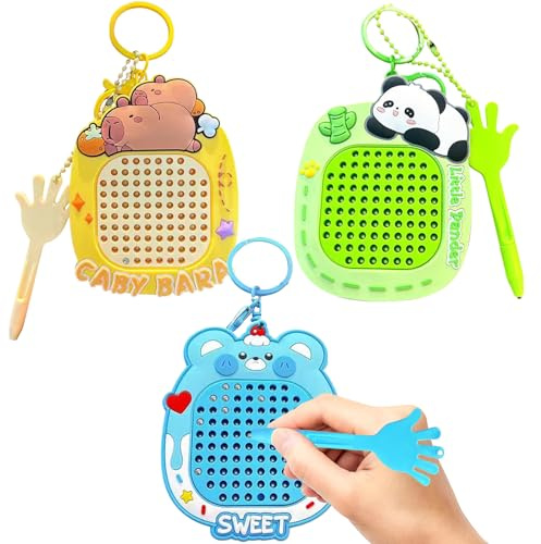 ARONRAVE 3pcs MagnetscheZeichentaf Kinder Magnetsche Zeichenbretter mit Stift Magnetspiel-fürKinder Sensorik Spielzeug Ostern Geschenke für Kinder Familienbildung und Schulbildung