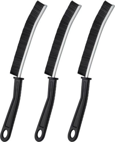 3PCS Crevice Cleaning Brush Gap Cleaning Brush Hard-Bristle Grout Brush For Tiles Bathroom And Kitchen