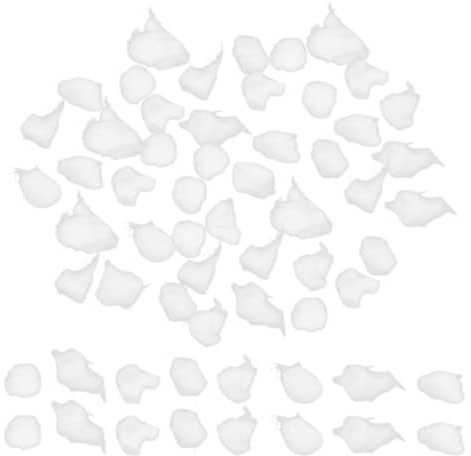 ULTECHNOVO Multifunktions Wattebällchen aus Baumwolle 3 Bags für professionelle Nagelpflege und schnelle Nagellackentfernung im Haushalt