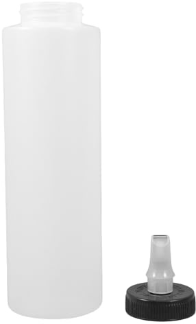 ULDIGI Leere Polierflasche 400ml aus Kunststoff mit Verschluss für Autowachs und Pflegeflüssigkeiten, ideal für Fahrzeugwartung und Polieren von Auto und Motorrad