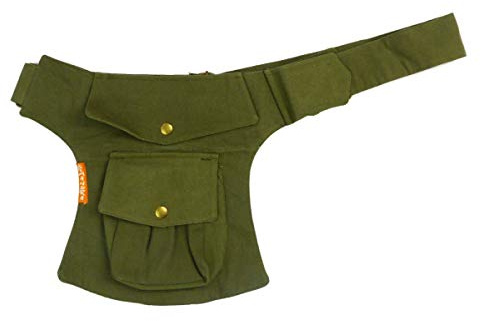 Simandra Gürteltasche für Damen und Herren - Bauchtasche mit vielen Fächern