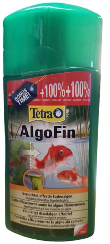 Tetra - Anti-algues Filamenteuses Pond AlgoFin pour Bassin de Jardin - 250ml + 100% Gratuit