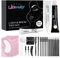 Libeauty Kit tinta ciglia, kit tintura ciglia e sopracciglia nere con strumenti completi, durata fino a 6 settimane - 15 ml/Nero