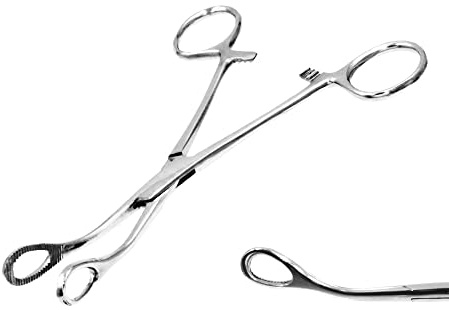 Pinzas para perforación, pinzas de acero quirúrgico, abrazadera para tabique/tabique/lengua/nariz/ombligo/oreja/herramienta de perforación dérmica, equipo, herramientas, pinzas-01