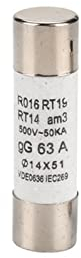20 STÜCKE RO15 Sicherung RT18 RO15 Keramiksicherungsrohr 10X38mm 14X51mm RT18 19 1A 2A 3A 4A 5A 6A 8A 10A 16A 20A 25A 32A Keramiksicherungskern 20 STÜCKE Ersatzsicherung (Color : Ro16(14x51mm) 20pcs