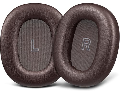 SOULWIT Lambskin Earpads Replacement for Bang & Olufsen Beoplay H95 Active Noise Cancelling (ANC) Over-Ear Headphones, Ear Pads Cushions with High Density Memory Foam - Dark Coffee