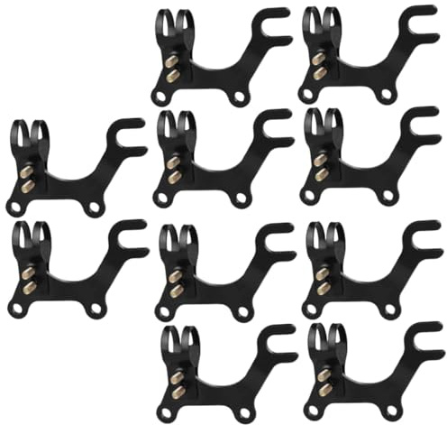 Toyvian 10pcs Bike Disc Brake Conversion Kit Disc Brake Caliper Adapter Bicycle Mount for Mountain Bike Wheel