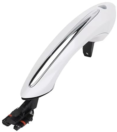 Maniglie esterne delle portiere dell'auto Per B&MW Per Serie 5 7 F07 F10 F11 F12 F13 F01 51217231931 Maniglia Esterna Della Portiera Copertura 4 Pezzi Bianco Esterno Keyless Go Set(Front Right Side)