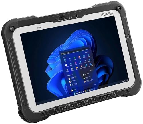 Rugged Toughpad FZ-G2 2-in-1 Tablet, Core i5 10th Gen, Compatible with Windows 11 Pro, 10.1 1000-Nit Touchscreen, 16GB RAM, Wi-Fi 6, Mobile 4G &Gps 2024 Model 512, GB Extended Battery Upgrade