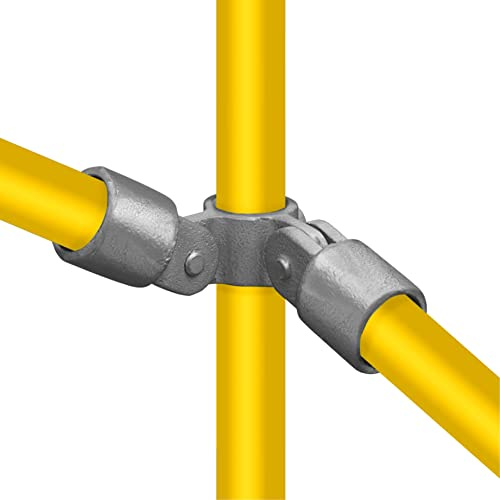 Rohrverbinder Typ 48 Gelenkstück doppelt 90° Ø 48,3 mm