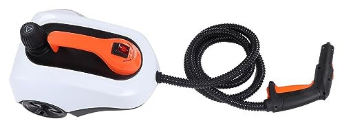 Nettoyeur Vapeur 320 ℉ Température Maximale Rouleaux Flexibles 1800W Réservoir 1,6L Nettoyeur Vapeur Multifonctionnel pour Tissus d'ameublement Cordon d'alimentation pour